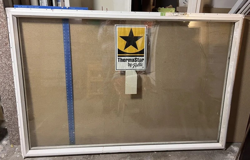 ThermsStar by Pella  Double Pained 47” x70 picture Window Energy Star