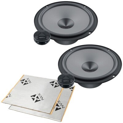 Hertz K 165 75W RMS 6.5'' Component Speaker System with Sound Damping (2 Pairs)