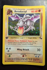 USA 1999 Pokemon Fossil 1st Edition Prereleas...
