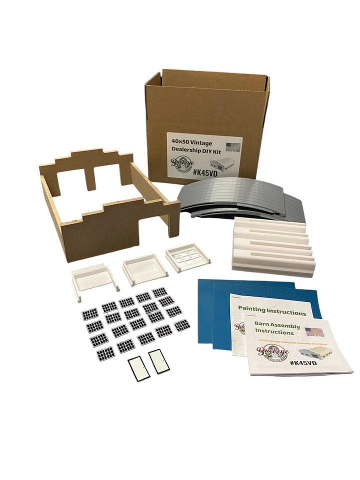 Kit hágalo usted mismo tractor de juguete 1/64 vintage concesionario #K45VD Foto 2 de 4