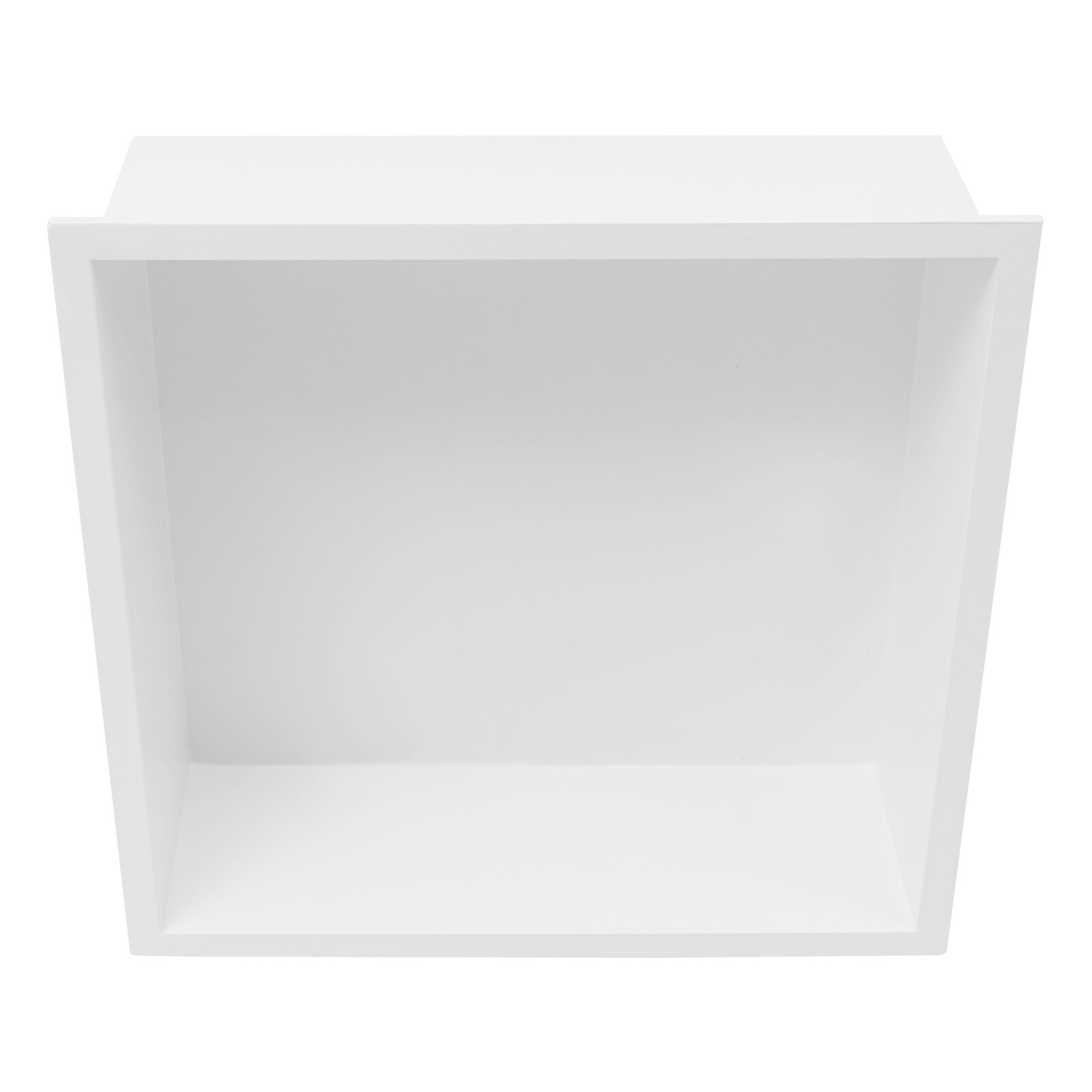 Recessed Shower Storage Shelf Stainless Steel White Bathroom Shower Organizer US