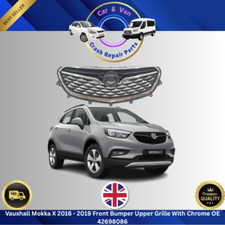 Vauxhall Mokka X 2016–2019 Front Upper Grille with Chrome Trim | OEM 42698086