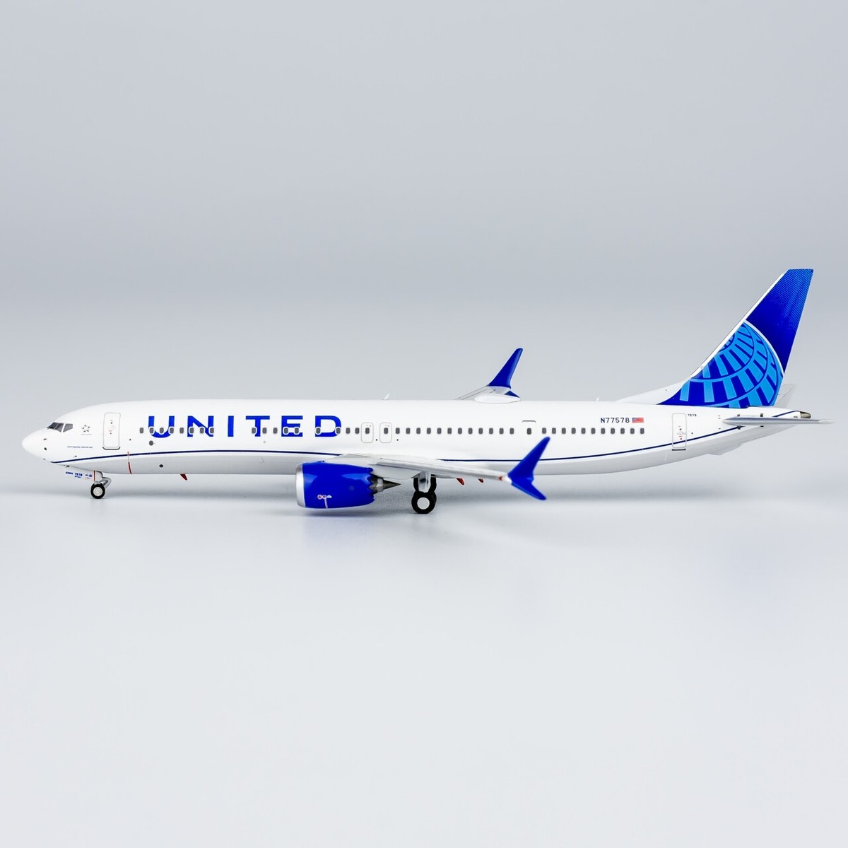 【TM】ユナイテッド B737MAX9 1/400 1:400 NG Models United Airlines Plane B737 MAX 9 Airplane Diecast