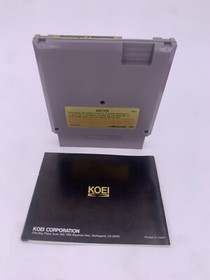 Nobunaga's Ambition (Nintendo Entertainment System, NES, 1989) CIB