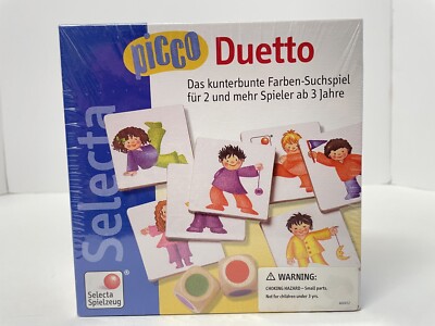 German Selecta Spielzug- Picco DUETTO Children 3+ Game NEW SEALED