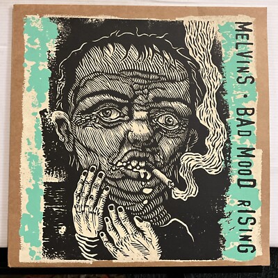 Melvin s - Bad Mood Rising LP 2022 Amphetamine Reptile AmRep 145 [Red Splatter]