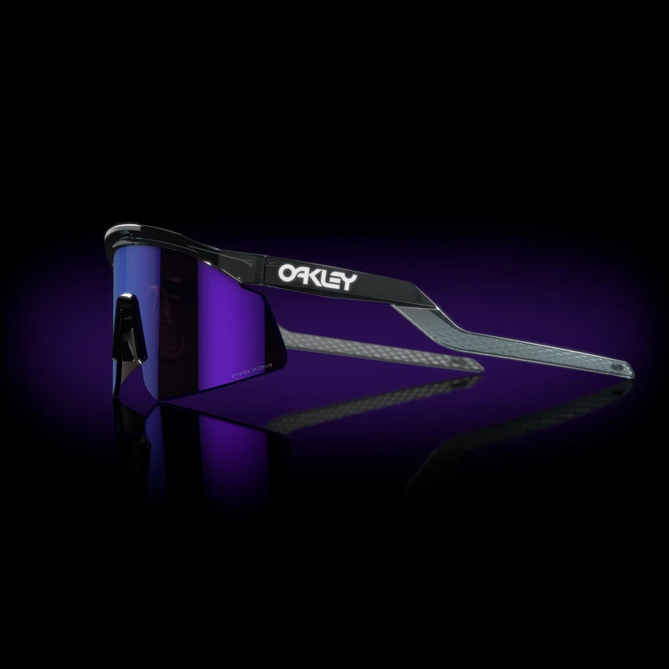 OAKLEY HYDRA CRYSTAL BLACK WITH PRIZM VIOLET PURPLE SUNGLASSES OO9229-04 NEW - Image 3 of 4
