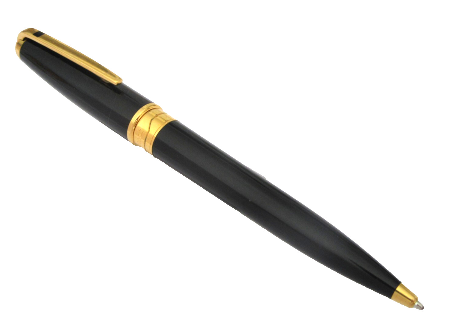 Stylo bille Dupont Olympio en laque de Chine Midnight bleu pour collectionneur