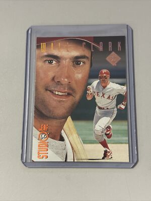 1996 Leaf Studio Will Clark Bronze /2000 
