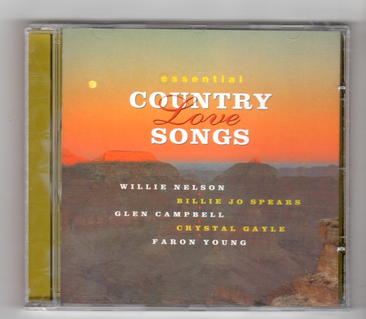 (IO212) Essential Country Love Songs, 16 tracks various artists - 1996 CD