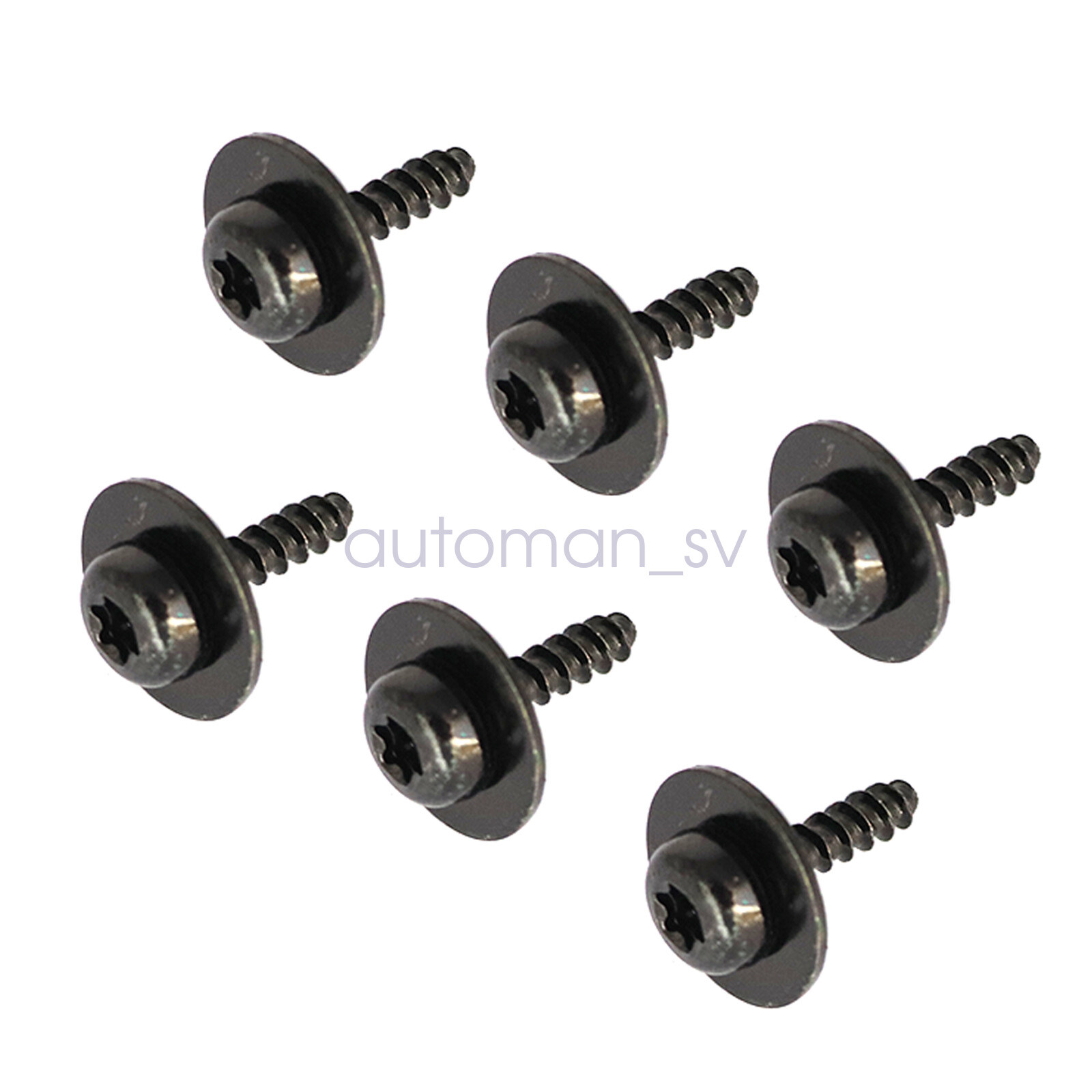 NEW 6Pcs M4.2x1.41x20 MultiPurpose Bolt Fender Liner Screw For