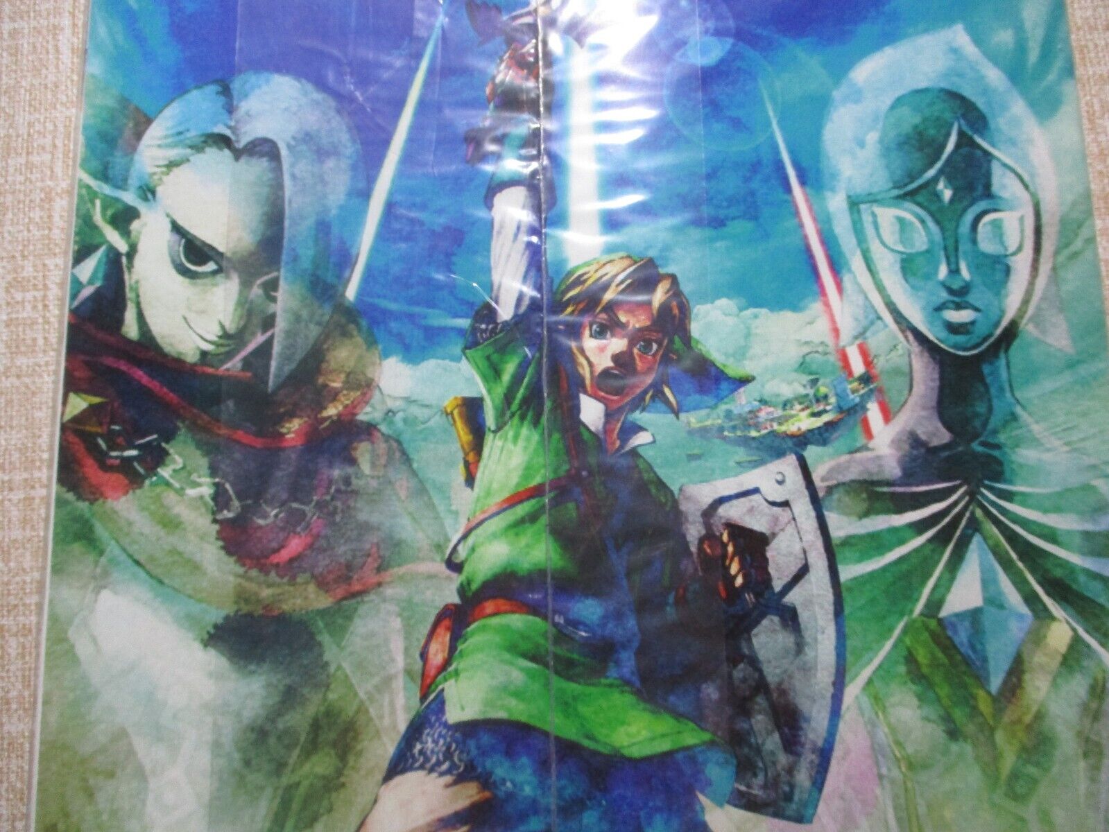 Legend of Zelda Skyward Sword Gamecenter Magazine Cover + Poster