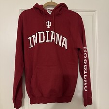 Indiana University Hoosiers Hoodie Sweatshirt Medium
