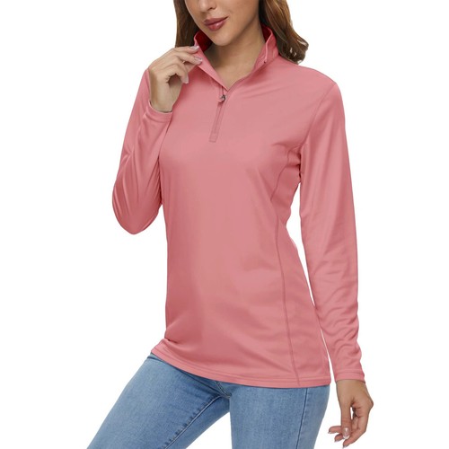 UPF50+ Sun Protection Shirts Women's Long Sleeve Quick Dry Fishing Golf