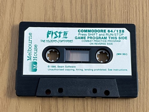 Melbourne House Fist 2 / II Commodore 64 - Working -👽👾Retro Gift Idea👾👽 - Afbeelding 18 van 24