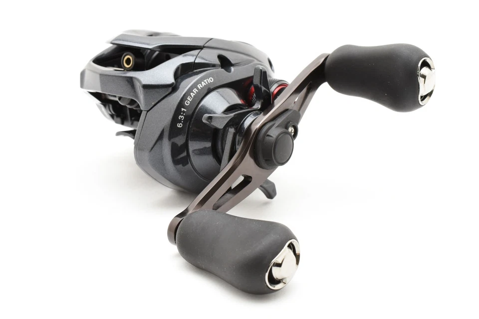 Shimano Casitas Mgl 101 Mano Sinistra Esca Colata Mulinello Vicino Mint Da Japan - Immagine 2 di 4