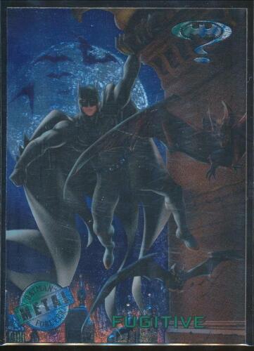 1995 Batman Forever Metal Trading Card #43 Fugitive - Picture 1 of 2