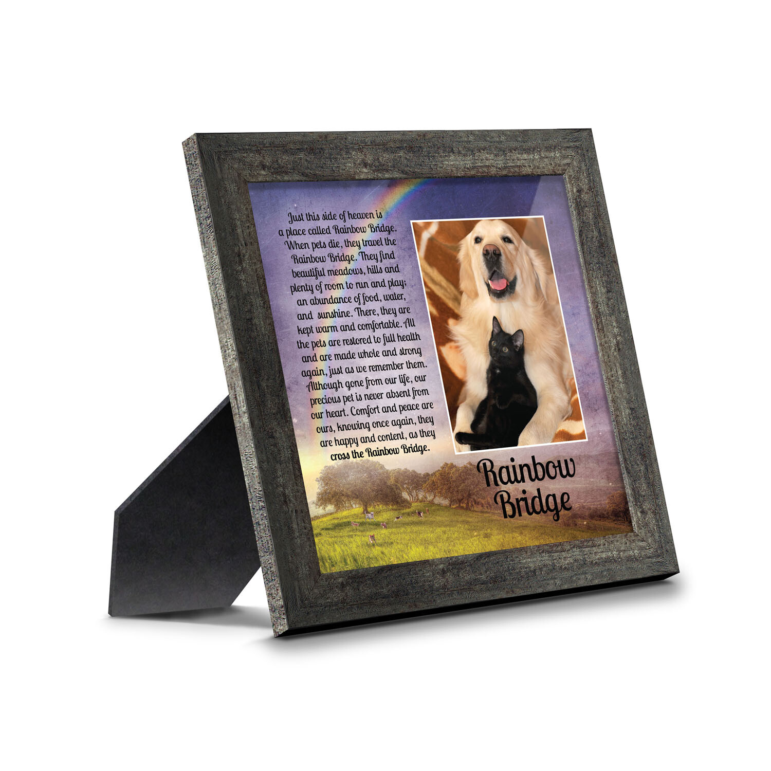 Rainbow Bridge Pet Memorial Gifts Cat Or Dog Memorial Gifts, Loss Of Dog Gifts