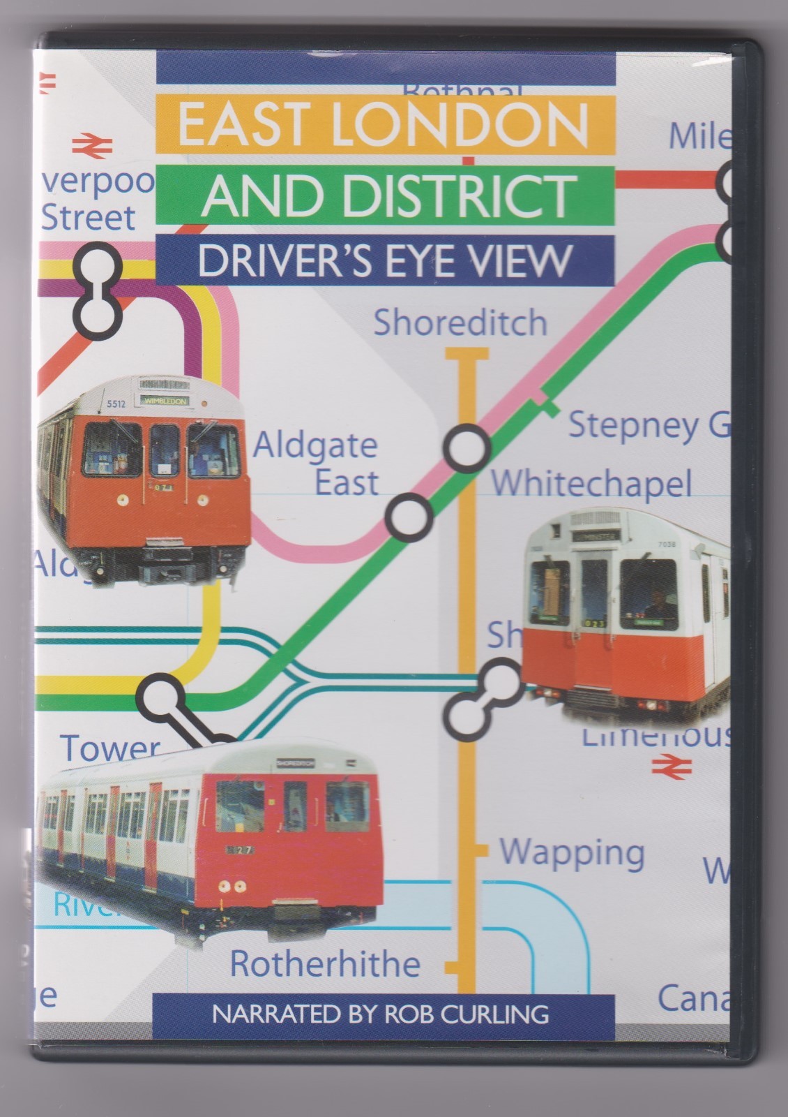 East London & District ~ Railway DVD ~ Drivers Eye View ~ Cab Ride ~ Video 125