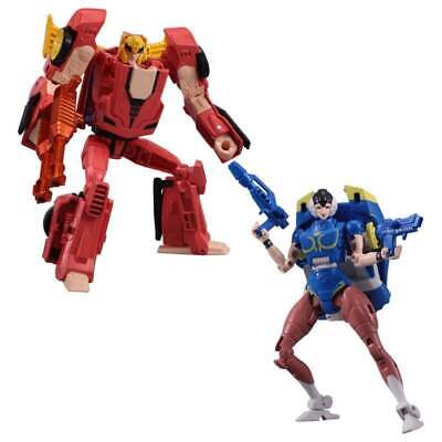 Takara STREET FIGHTER II x TRANSFORMERS KEN vs CHUN-LI