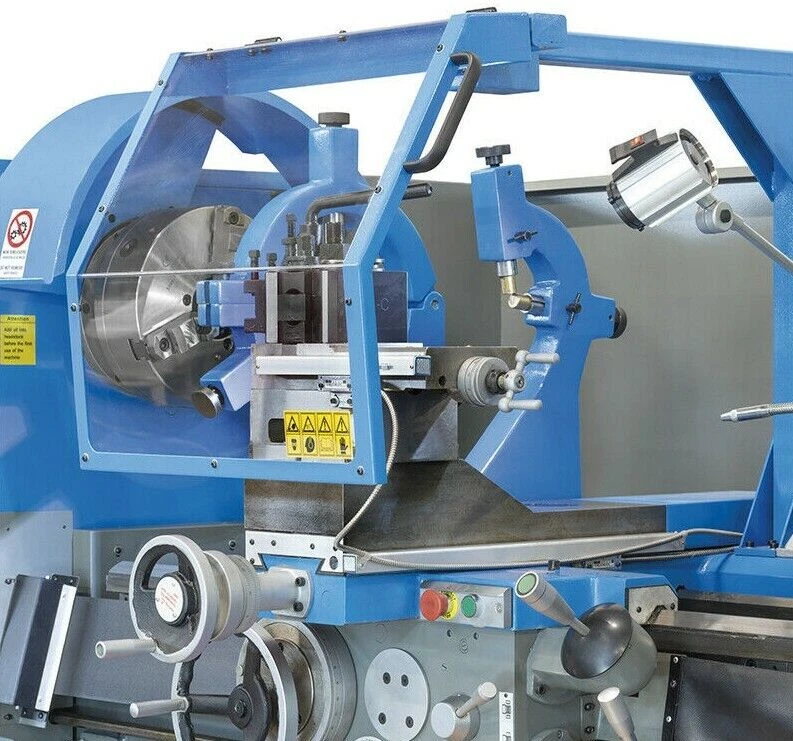 Tornio parallelo per metallo Fervi 385 x 1500 visualizzato frizione meccanica - Immagine 3 di 4