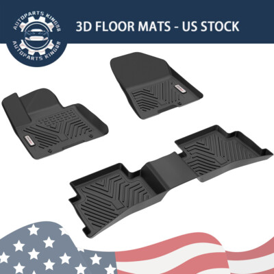 3D TPE Floor Mats Liners Set for 2017-2022 Kia Sportage 19-21 Tucson All Weather