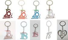 PORTACHIAVI 18 ANNI BOMBONIERA COMPLEANNO GADGET FESTA PARTY REGALO DICIOTTESIMO