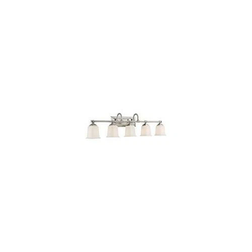 Quoizel NL8605BN 5-Light Nicholas Bath Light in Brushed Nickel - Picture 5 of 9