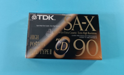TDK SA-X 90 Audio-Kassette, 90 min - Kassette Leerkassette