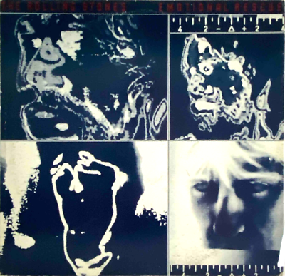 The Rolling Stones EMOTIONAL RESCUE レコード The Rolling Stones – Emotional Rescue – Vinyl (With Poster