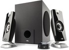 Ca-3090 2.1 Speaker System with Subwoofer with 18W of Power – Easy Setup and Con