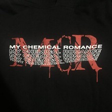 My Chemical Romance I Brought You My Bullets Hoodie Unisex L/Black READ DESC