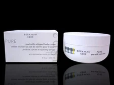 Beekman 1802 "Pure" Goat Milk Whipped Body Cream 8 oz. Fragrance Free New Sealed