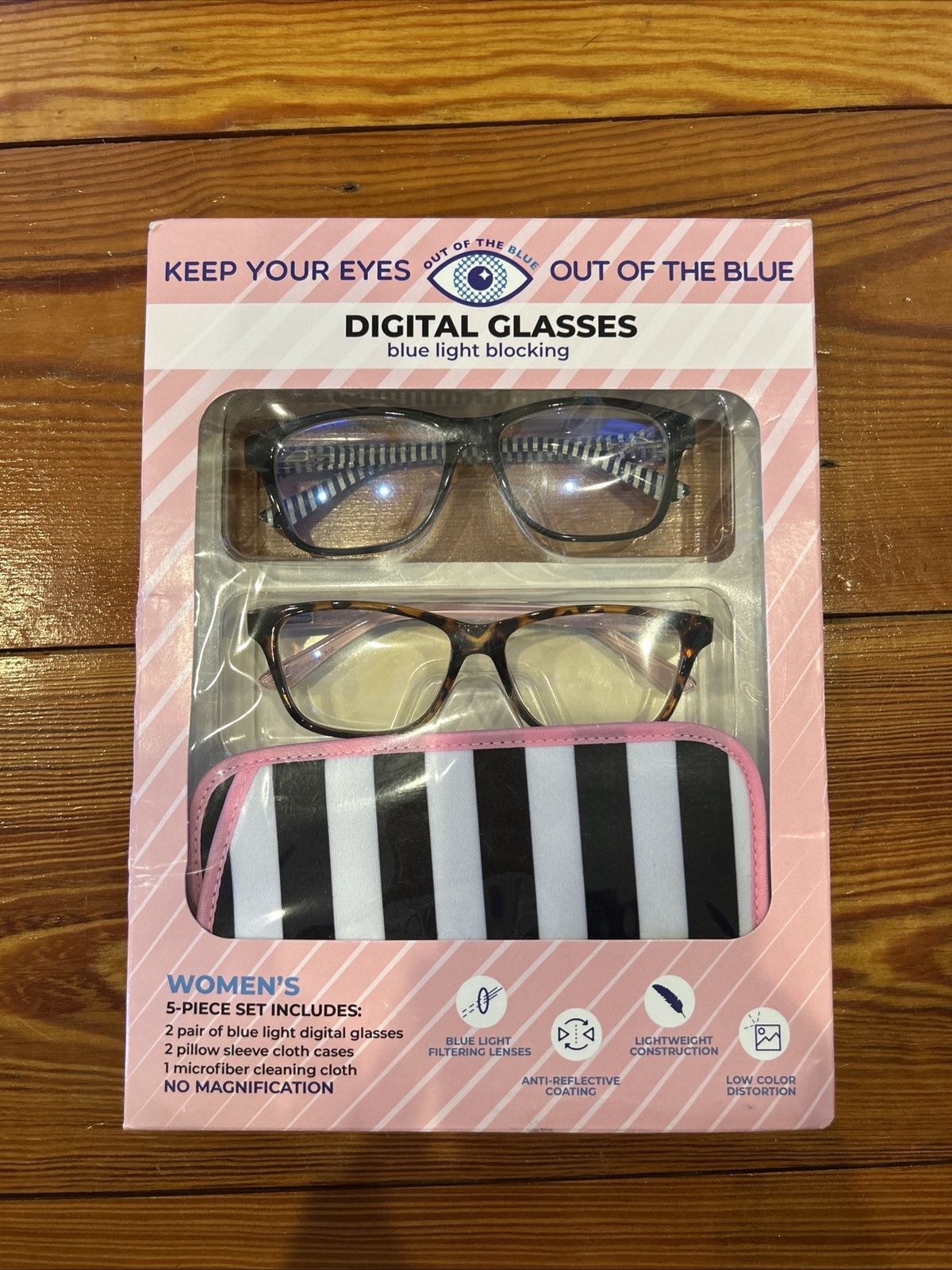 Digital Blue Light Blocking Glasses - 2 Pairs Brand New in Box