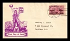 US COVER NAVY HEROES FARRAGUT PORTER FDC SCOTT 792 DYER CACHET