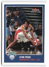 2001 Fleer Tradition WNBA #65 Lynn Pride Minnesota Lynx