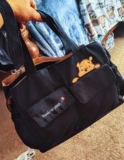 Disney Winnie The Pooh "Peek A Boo" Navy Blue Diaper Bag