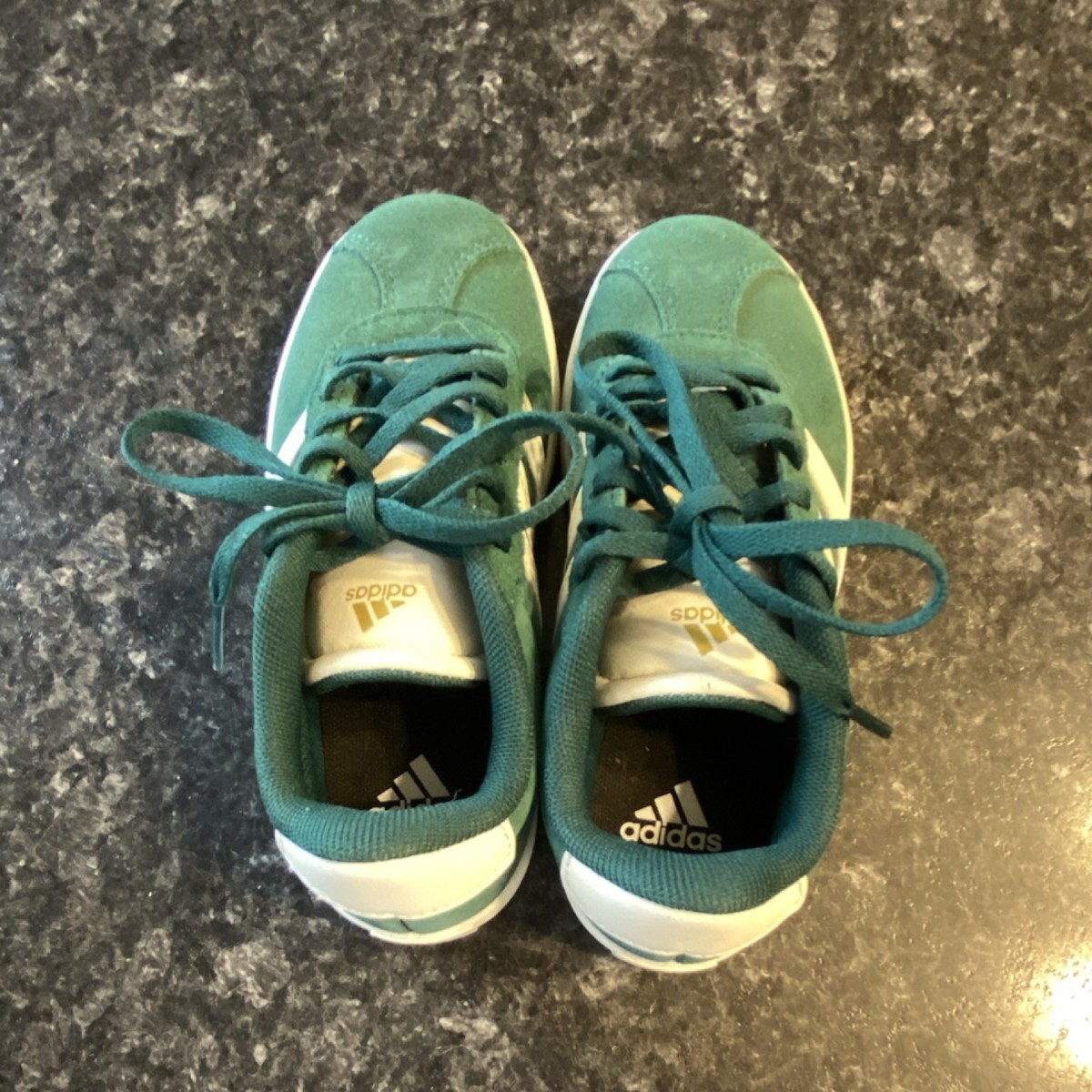adidas gazelle silver green womens Adidas Gazelle Green & Red Kids – Urban Kicks main image 0