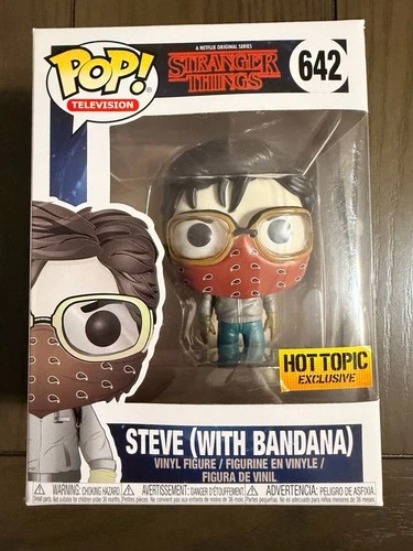Funko Pop! Vinyl: Stranger Things - Steve (with Bandana) - Hot Topic (Exclusive)