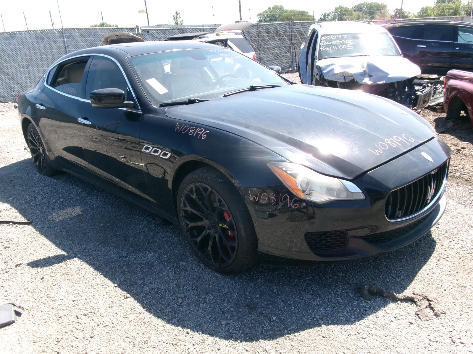 Maserati Quattroporte 2014 Front Seat