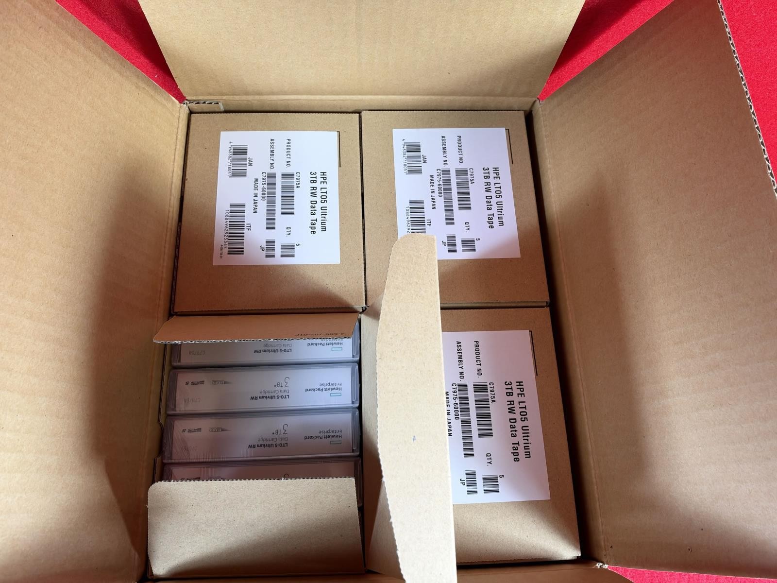 HPE / HP LTO-5 Tape (20Pack) C7975A 3.0 TB Ultrium Backup Data Cartridge