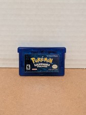 Pokemon: Sapphire Version (Game Boy Advance, 2003) | AUTHENTIC | DRY BATTERY