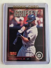 1993 Triple Play Leaf Ken Griffey Jr. #1 Seattle Mariners Baseball Card Seattle