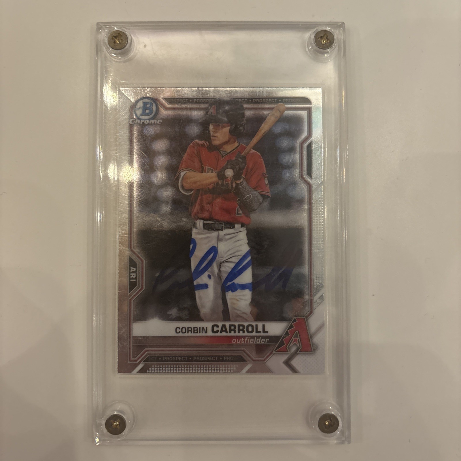 2021 Bowman Corbin Carroll Bowman IN PERSON AUTO