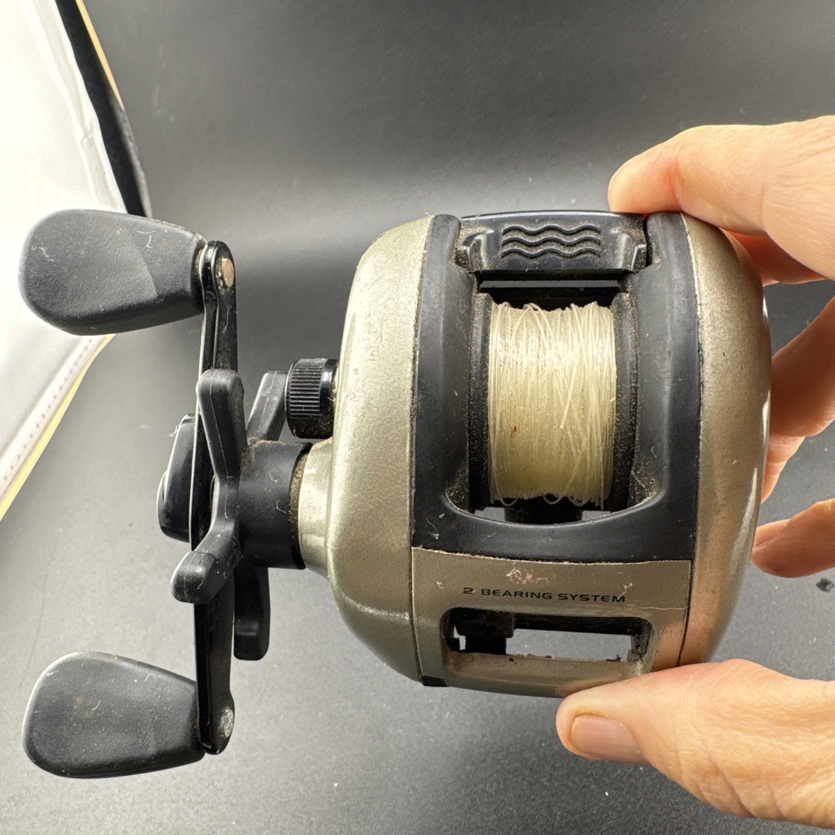 Quantum CX 200 baitcast reel magnetic spool control | eBay