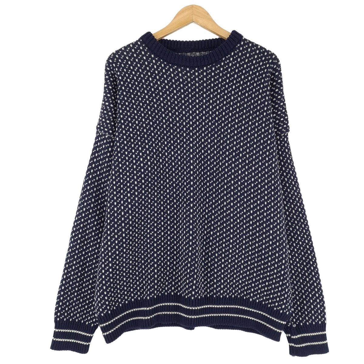 Fanient Maglione Uomo Invernale Fair Isle, Girocollo In Maglia, Casual E Caldo Per Autunno E Inverno