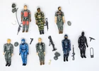 GI JOE ARAH Action Figures 8 Complete 1982 Vintage G.I. Mickey Coco Snake Eyes