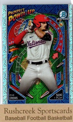 2024 Bowman #PP-10 Dylan Crews Prospect Power-Up Mojo Refractors