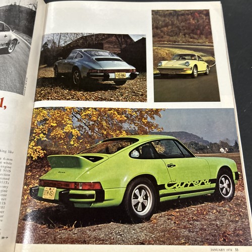 Road And Track Magazine January, 1974 - Picture 4 of 9