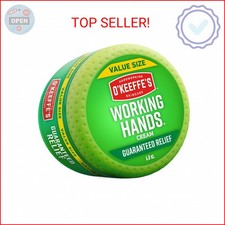 O'Keeffe's Working Hands Hand Cream for Extreme Dryness - 6.8 oz Value Size Jar